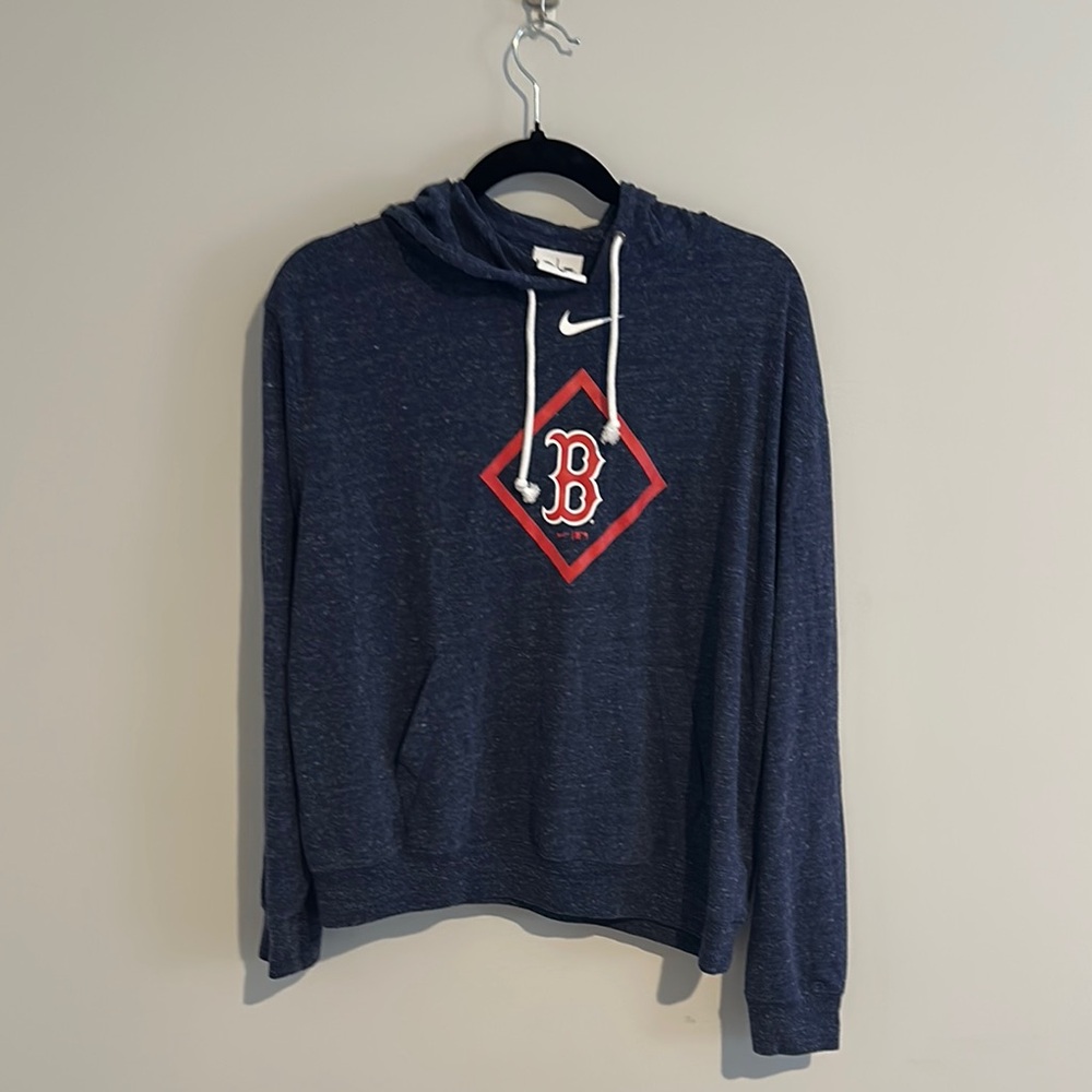 Nike Blue and Red Sweater Classic Style
